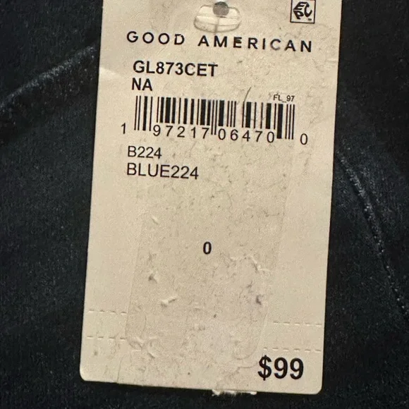 Good American Good Legs Skinny Jeans in Blue224 NWT - Picture 13 of 13